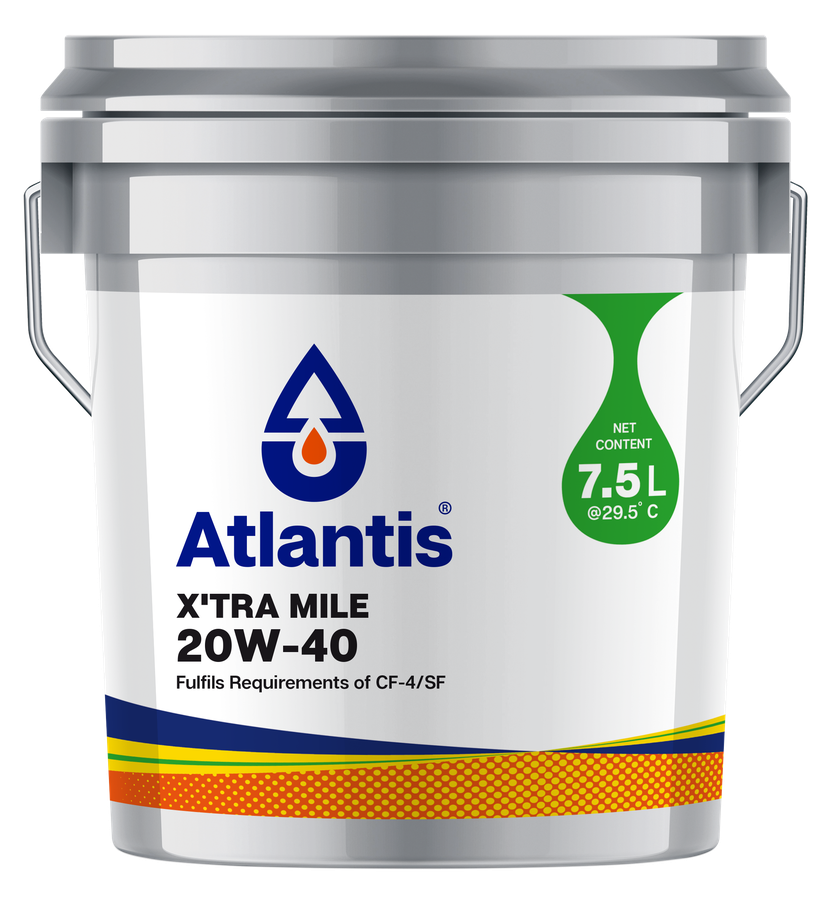 ATLANTIS X'TRA MILE CF4-SF 20W-40 7.5 L